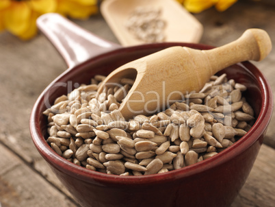 Healthy sunflower seeds