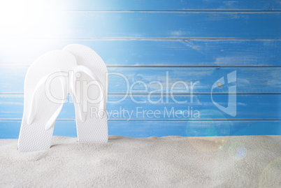 Sunny Summer Background With Copy Space For Advertisement