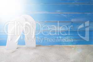 Sunny Summer Background With Copy Space For Advertisement