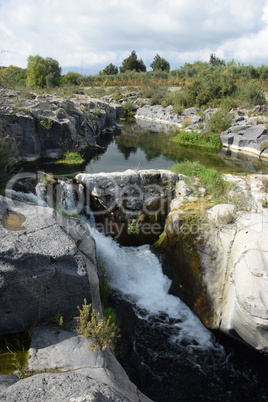 Kleine Alcantaraschlucht, Sizilien