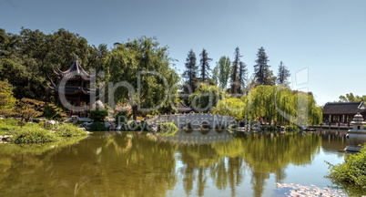 Chinese garden at the Huntington Botanical Gardens