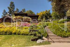 Japanese garden at the Huntington Botanical Gardens