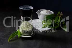 Wild garlic salt