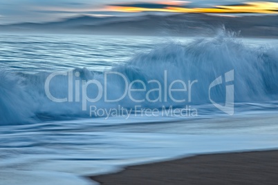 Long exposure waves