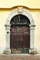 Gate entrance in Brixen, South Tyrol Italy