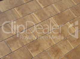 brown tiles floor background