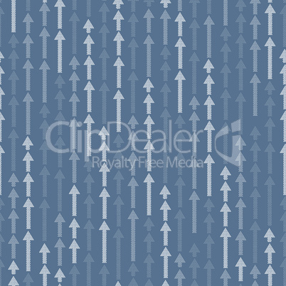 Arrow Up seamless pattern background. Success texture