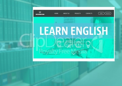 Learn English App Interface