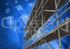 Arrow technology interface with 3D Scaffolding