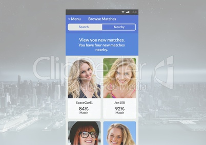 Dating App Interface