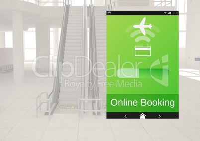 Online Booking Flight App Interface