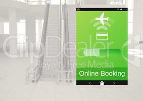 Online Booking Flight App Interface
