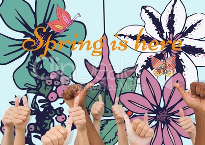 Thumbs up spring