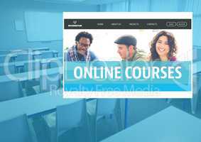 Online Courses App Interface