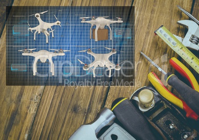 Drone DIY building App Interface