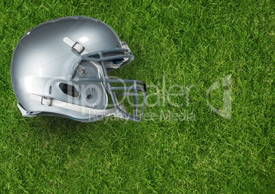 Composite image of football items