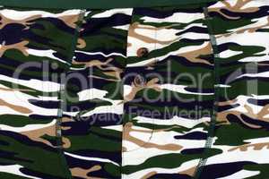 Camouflage Printed Shorts at day