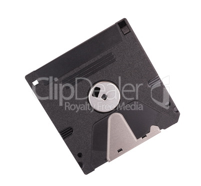 micro floppy disk isolated