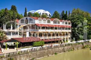 Comfortable hotel on the river