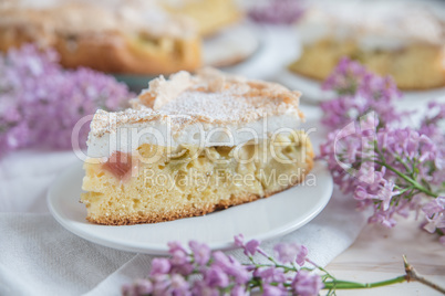 Rhabarber Kuchen