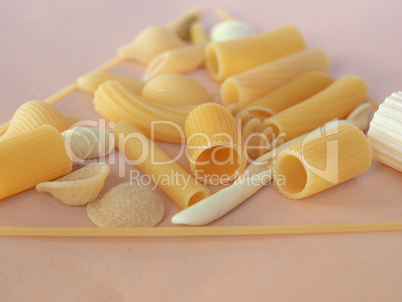 Traditional Italian pasta