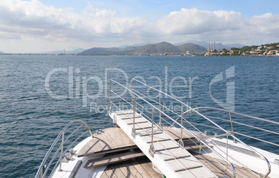 Bootsfahrt an der Victoria-Halbinsel, Mallorca