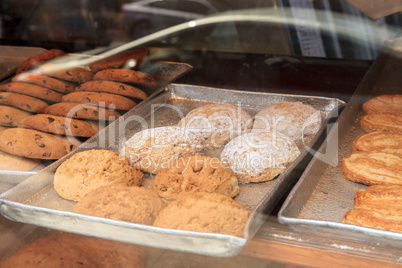 Powdered sugar scones