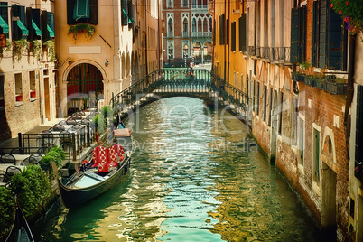 Beautiful venetian street