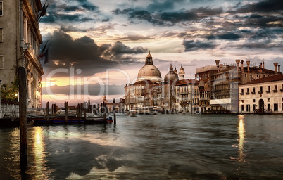 Dramatic sky in Venice