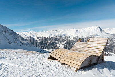 Mountain panorama Nauders