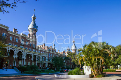 University of Tampa with moorish towers architecture