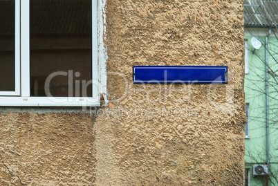 Street, name, sign, door, wall, index, name, plate