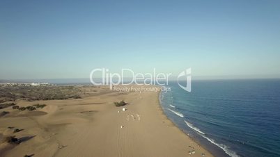 Gran Canaria coast, aerial view