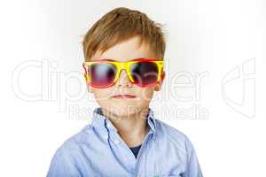 Boy with sunglasses