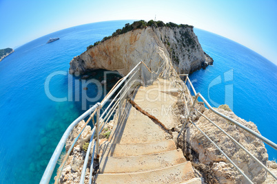 Broken stairs, Porto Katsiki