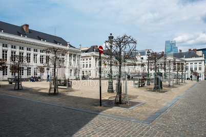 Historische Gebäude in Brüssel, Belgien