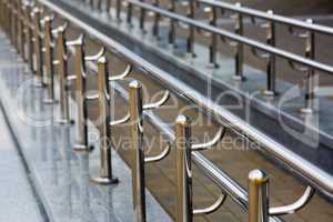 Chromium metal handrail