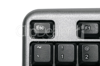 Part of computer keyboard