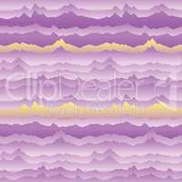 Abstract wavy Background. Cardio effect Seamless pattern. Futuri