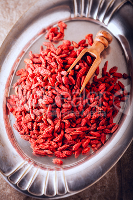 Dried goji berries