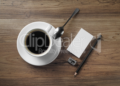 Coffee and stationery