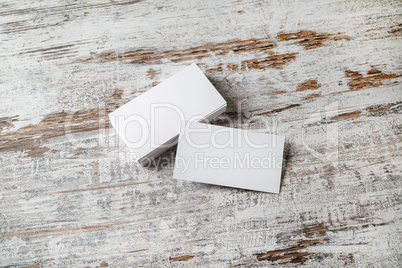 Blank name cards