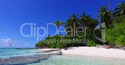 v02028 Maldives beautiful beach background white sandy tropical paradise island with blue sky sea water ocean 4k