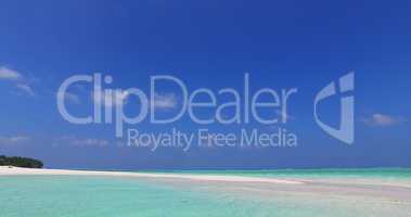 v02080 Maldives beautiful beach background white sandy tropical paradise island with blue sky sea water ocean 4k