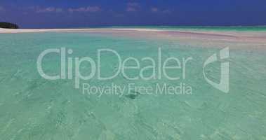 v02082 Maldives beautiful beach background white sandy tropical paradise island with blue sky sea water ocean 4k