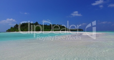 v02084 Maldives beautiful beach background white sandy tropical paradise island with blue sky sea water ocean 4k