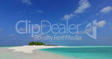 v02428 Maldives beautiful beach background white sandy tropical paradise island with blue sky sea water ocean 4k
