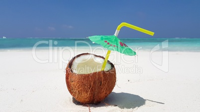 v02433 Maldives beautiful beach background white sandy tropical paradise island with blue sky sea water ocean 4k coconut