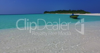 v02436 Maldives beautiful beach background white sandy tropical paradise island with blue sky sea water ocean 4k