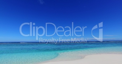 v02158 Maldives beautiful beach background white sandy tropical paradise island with blue sky sea water ocean 4k